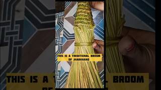 DIY Treditional broom of jharkhand Useful thing ever easy to make shorts diy craft shortsfeed [upl. by Millda]