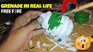 Real Life grenade real life grenades shorts free fire [upl. by Parrish]