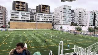 FC Asnières vs Bagneux 4  5  1 ère mitemps [upl. by Ayanet985]