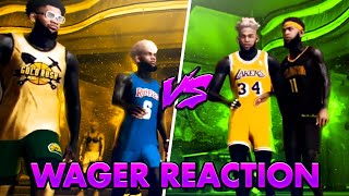 Tio2k Huh Nation vs Nadexe BO7 Series For 500 REACTION NBA 2K20 [upl. by Ahsieni]