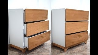 COMO HACER Y COLOCAR CAJONES CAJONERA  PROYECTO MUEBLE [upl. by Sloatman]