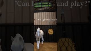 “Can I go out and play”  SSO mini story 🐴 starstable [upl. by Eyaj669]