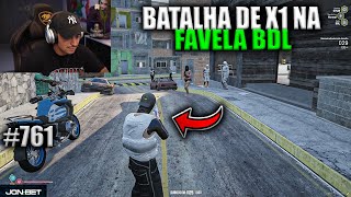 BATALHA DE X1 NO ROLAS NA FAVELA DA BDL EP 761 [upl. by Tabor]