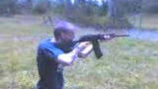 Saiga12 First time Firing 10 round AGP mag [upl. by Germain756]