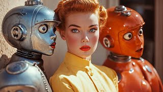 Retro Future World  1950s SciFi  An AI Short Film [upl. by Cheria]