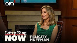 Felicity Huffman on ‘American Crime’ William H Macy amp motherhood [upl. by Sillsby]