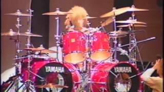 Tribute to John Bonham  Tommy Aldridge quotWhen The Levee Breaksquot [upl. by Kemme777]