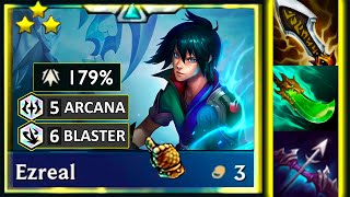 Ezreal 179 AMP is BROKEN ⭐⭐⭐ ft 6 Blaster 5 Arcana [upl. by Agbogla]