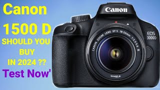 Canon Eos 1500D Unboxing  Best Budget DSLR  1855 Lens [upl. by Shulins887]