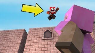 EXPLODINGTNT vs PINK SHEEP Minecraft Parkour Race [upl. by Nawrocki]