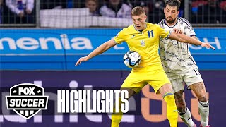 Ukraine vs Italy Highlights  Euro Qualifiers [upl. by Ahsilahk]