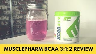 MusclePharm BCAA 312 Review [upl. by Niattirb]