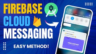 How to Implement Firebase Push Notifications on Android Studio  StepbyStep Tutorial [upl. by Ybocaj]