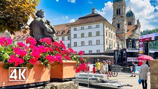 City Walk In Switzerland 🇨🇭 Einsiedeln [upl. by Rushing544]