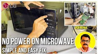 How to Repair Microwave OvenEasy Fix No Power on MicrowaveLG Microwave Oven Not WorkingMalayalam [upl. by Elynad278]