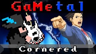 Pursuit  Cornered Phoenix Wright Ace Attorney  GaMetal Remix [upl. by Kurman346]