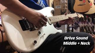 Sound Demo Charvel ProMod San Dimas Style 1 HSS FR Electric Guitar Maple FB Platinum Pearl [upl. by Onid]