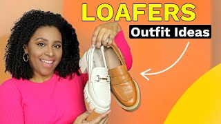 What to Wear with Loafers Womens  Loafers Outfit Ideas [upl. by Welsh54]