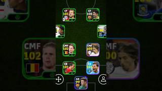 Who is better  4222 Formation  efootball 2025 mobile shorts efootball pes viral [upl. by Cohleen956]