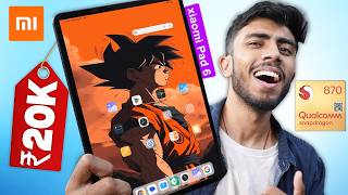 Xiaomi Pad 6 Unboxing Under 20000RS 🤩 Best Tablet For Gaming amp Students Snapdragon 870🔥 [upl. by Alledi]