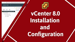 vCenter 8  vCenter 8 Installation  VCSA 8 Installation  vCenter 80  VCSA 80  vSphere 8VCSA8 [upl. by Anilys]