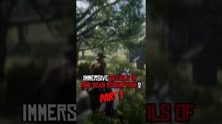 5 INSANE Details Of Red Dead Redemption 2 Part 01 rdr2 details [upl. by Roi]