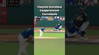 Clayton Kershaw curveballs ⚾️🔥 shortsviral baseball mlb ilovebaseball professionalbaseball [upl. by Aleemaj606]