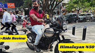 Himalayan 450 Ride Review in Tamil  Better than 411 [upl. by Aileve]