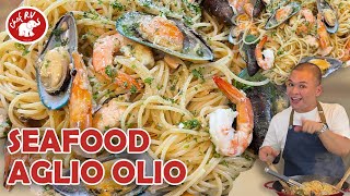 SEAFOOD AGLIO OLIO [upl. by Noslien]