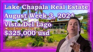 Lake Chapala Real Estate  Vista del Lago San Nicolas 325000 [upl. by Anayrb541]