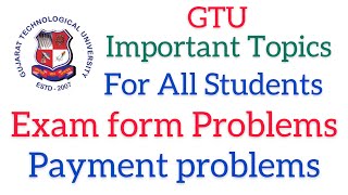 GTU Exam Form Problems  GTU exam news today  GTU news today  GTU  GTU news  GTU exam form [upl. by Madian646]