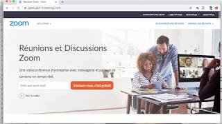 Comment utiliser la plateforme ZOOM pour une visioconférence [upl. by Winters]