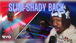 IS THIS THE RETURN OF SLIM SHADY Eminem  Houdini Official Video REACTION [upl. by Haisa]