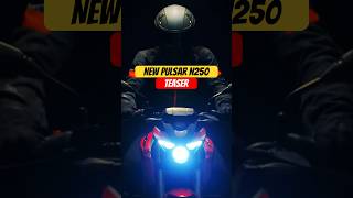 New Bajaj Pulsar N250 Teaser  BikeWale shorts pulsarn250 [upl. by Nylauqcaj]