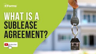 Sublease Agreement  EXPLAINED [upl. by Eli161]