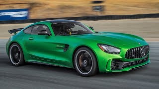 2018 MercedesAMG GT R Hot Lap  2017 Best Drivers Car Contender [upl. by Beker]