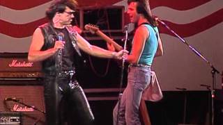 Steppenwolf  Born To Be Wild Live at Farm Aid 1986 [upl. by Aerdnaeel]