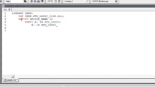 VHDL Basic Tutorial 2 [upl. by Gilberta]