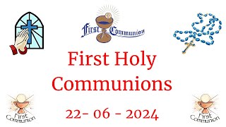 20240622  First Holy Communions  1200 [upl. by Eyma]