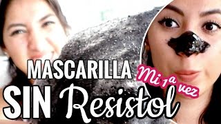 DIY  MASCARILLA NEGRA DE GRENETINA  ELIMINA PUNTOS NEGROS  Adrii GA [upl. by Nnewg222]