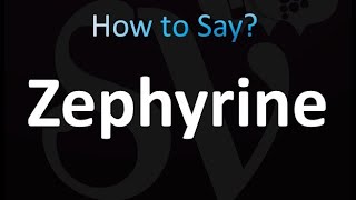 How to Pronounce Zephyrine [upl. by Leipzig]