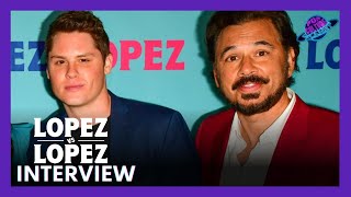 Matt Shively and Al Madrigal Talk Family Bonds and Comedy Inspiration On Lopez vs Lopez Season 3 [upl. by Anelahs]