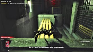 Watch Dogs Legion Navigate the Spiderbot out of the Secure Room New Scotland Yard [upl. by Romelle676]