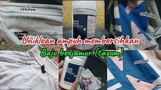 Reviewuniklean ampuh membersikan baju berjamurlanjutbeberes bersih bersih rumah [upl. by Kim]