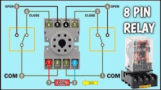 About 8 PIN Electromechanical Relay [upl. by Jacqui]