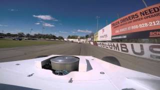 Tim Burkett at Columbus Speedway 2015 [upl. by Flodur]