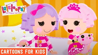 Pillow Gets Sleepy  Lalaloopsy Compilation  Cartoons for Kids [upl. by Attennaej]