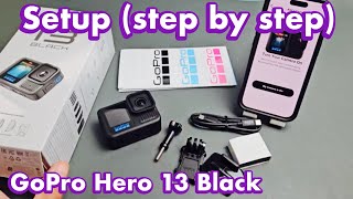 GoPro Hero 13 How to Setup step by step [upl. by Ayaros]