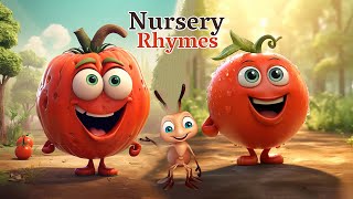 Aaha Tamatar Bade Mazedar  आहा टमाटर बड़े मज़ेदार  Fun for Kids  Kids Songs and Nursery Rhymes [upl. by Attenrev650]