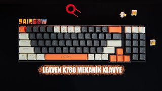 Leaven K780 Mekanik Klavye keyboard [upl. by Roosevelt172]